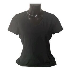 2/$14 💀 | V-Neck Short Sleeve T-Shirt | Reitman’s | Woman’s Large | Black